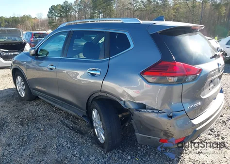 2017 Nissan Rogue Sv from USA, damaged, VIN KNMAT2MV5HP515074
